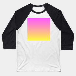 Shades of pink and yellow Baseball T-Shirt